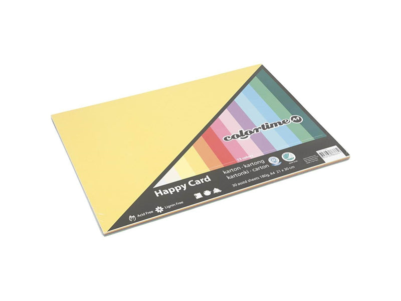 Creativ Company Spring Cardboard Color A4 30 Sheets