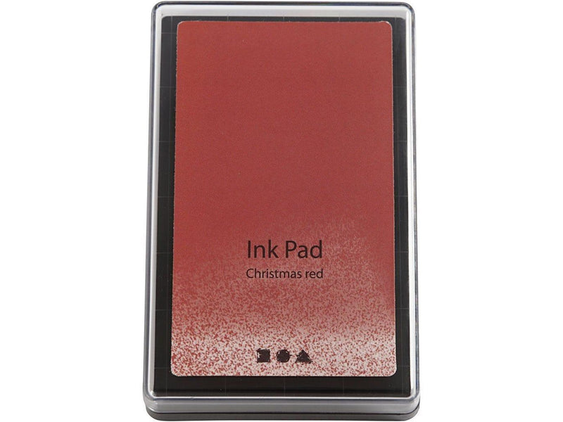 Creativ Company - Stamp ink Christmas red 9x6cm