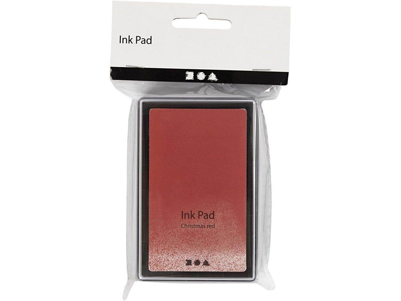 Creativ Company - Stamp ink Christmas red 9x6cm