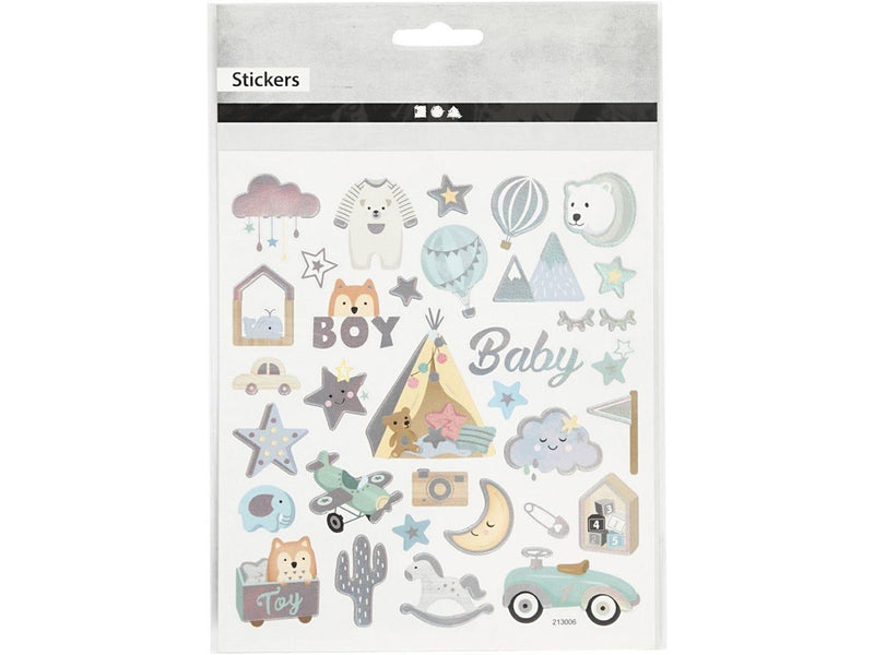 Creativ Company Stickers Baby Boy 1 Sheet