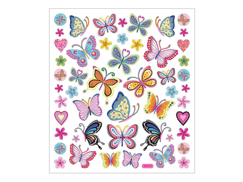 Creativ Company - Stickers Flowers and Butterflies 1 Sheet