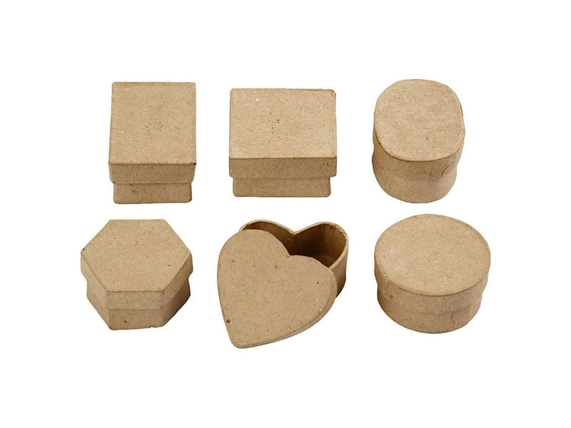 Creativ Company Storage boxes Papier maché Small 6pcs.