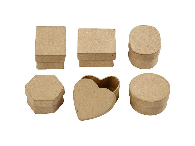 Creativ Company Storage boxes Papier maché Small 6pcs.