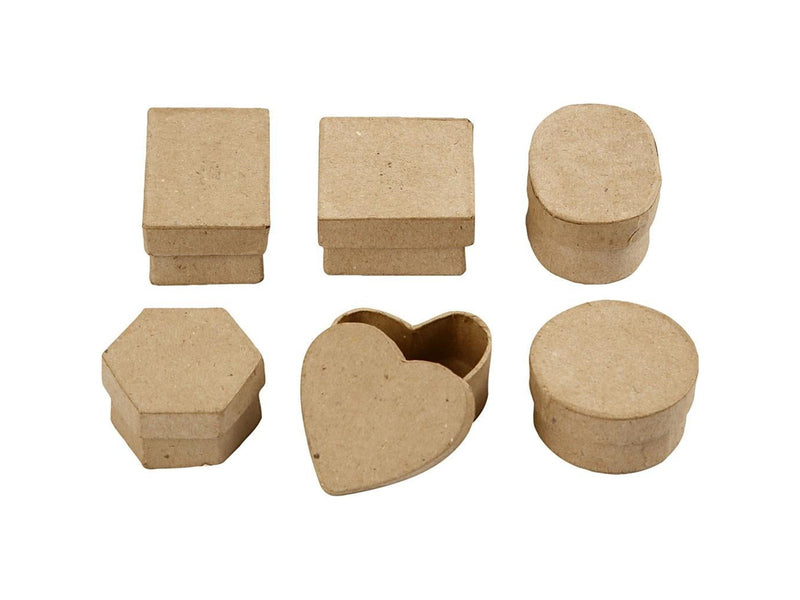 Creativ Company Storage boxes Papier maché Small 6pcs.