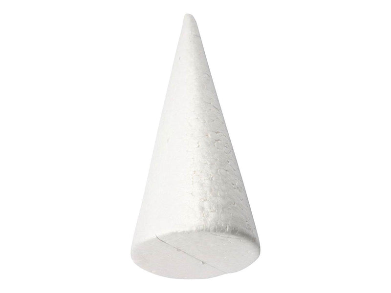 Creativ Company - Styrofoam Cone White 35cm