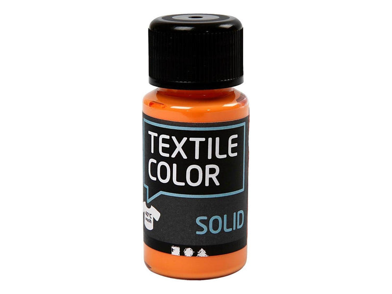 Creativ Company Textile Color Opaque Textile Paint - Orange 50ml