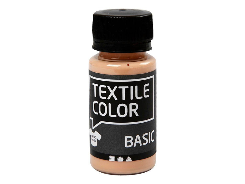Creativ Company Textile Color Semi-opaque Textile Paint - Light Beige 50ml