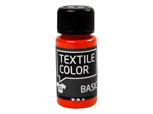 Creativ Company Textile Color Semi-opaque Textile Paint - Orange 50ml