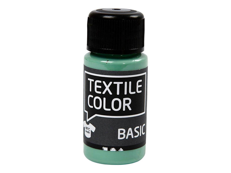 Creativ Company Textile Color Semi-opaque Textile Paint - Sea Green 50ml