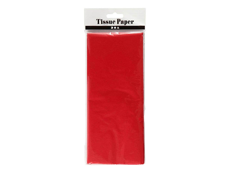 Creativ Company - Tissue paper Red 10 Sheets 14 gr 50x70cm