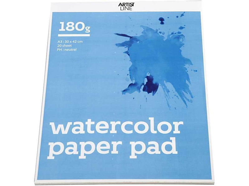 Creativ Company Watercolor pad A3 (20 sheets)