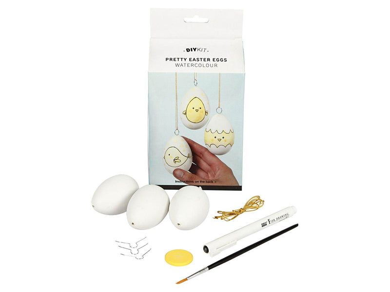 Creativ Company Watercolor set of Easter eggs