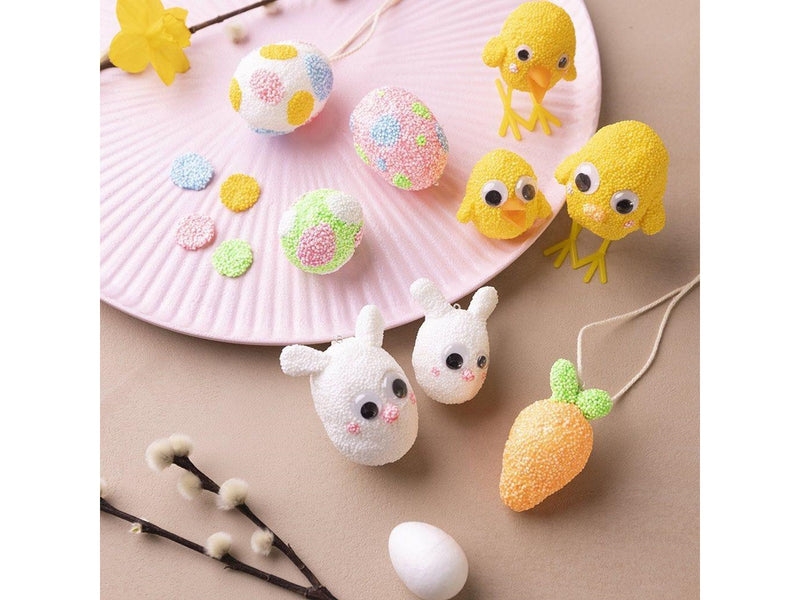 Creativ Company Wiggle Eyes White Self-adhesive 69pcs.