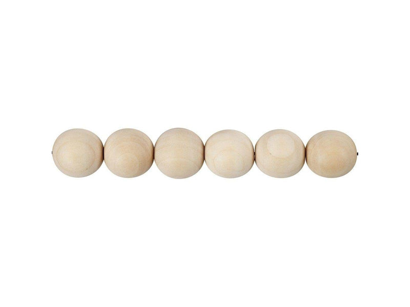 Creativ Company Wooden Beads Ø 25mm 8pcs.