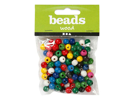 Creativ Company Wooden Beads Various Colors 150pcs.