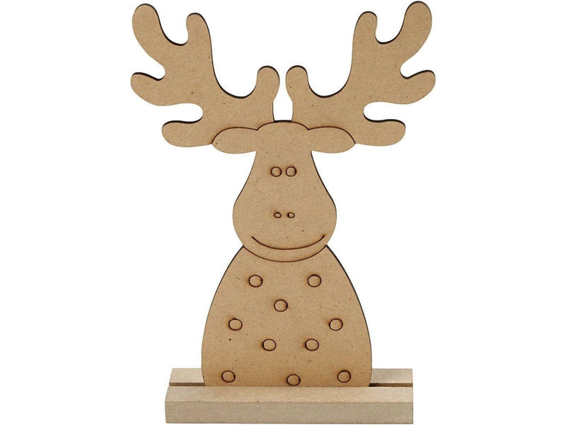 Creativ Company - Wooden Christmas figure reindeer