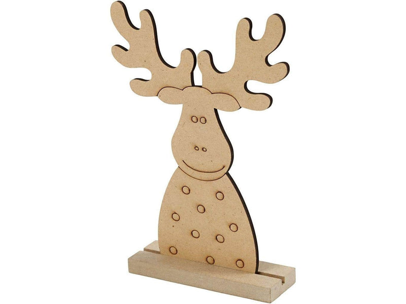 Creativ Company - Wooden Christmas figure reindeer