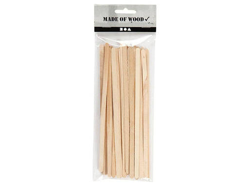 Creativ Company Wooden Craft Sticks Long 30pcs (19x6mm)
