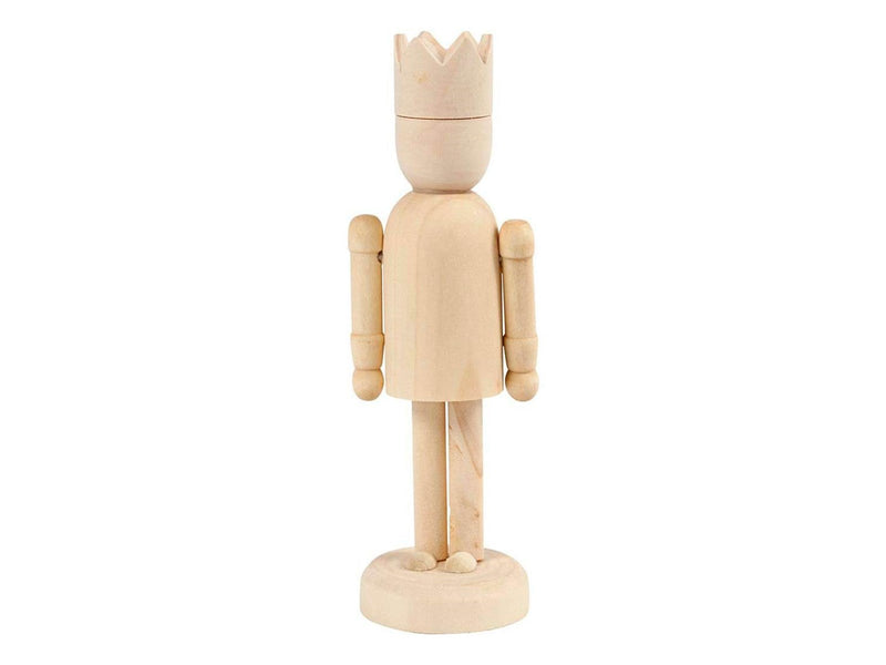 Creativ Company Wooden Figure with Crown 13cm