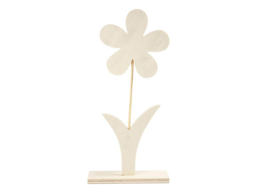 Creativ Company Wooden Flower with Base 26cm