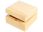 Creativ Company Wooden Jewelry Box with Magnetic Closure