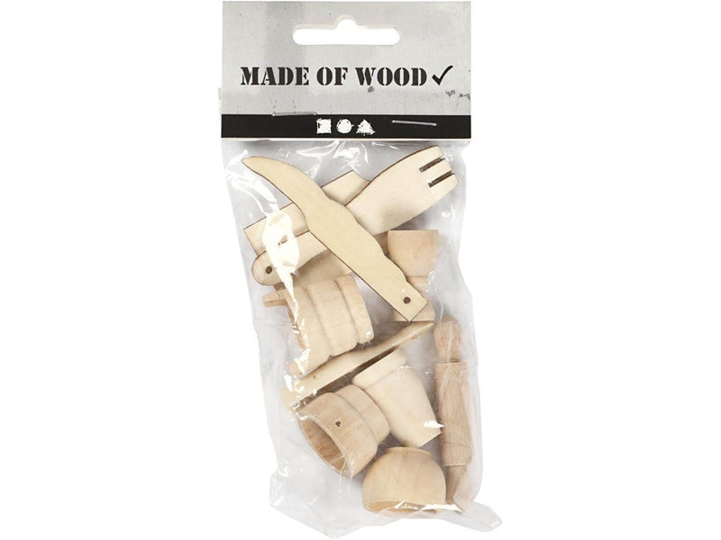 Creativ Company Wooden Kitchen Utensils Miscellaneous 10 pcs.
