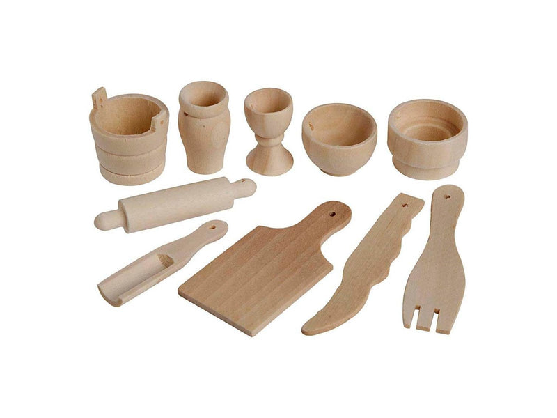 Creativ Company Wooden Kitchenware 50 pcs.
