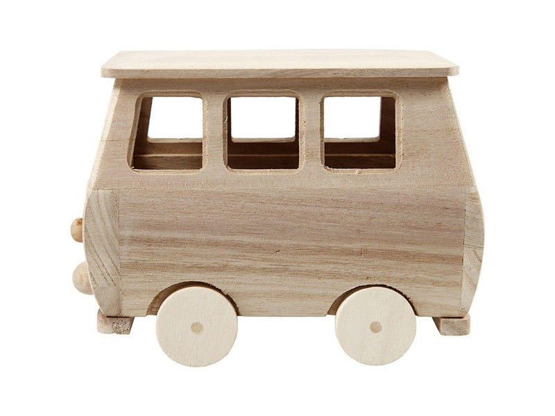 Creativ Company Wooden Mini Bus 17x10x13cm