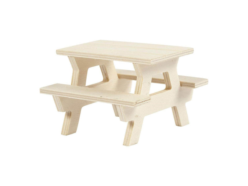 Creativ Company Wooden Mini Picnic Table