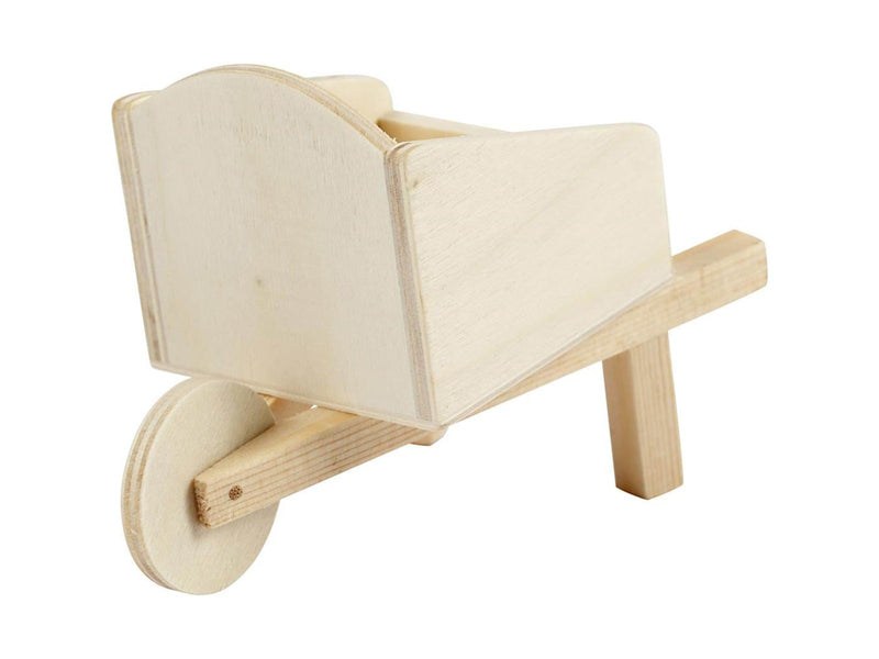 Creativ Company Wooden Mini Wheelbarrow