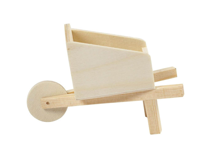 Creativ Company Wooden Mini Wheelbarrow