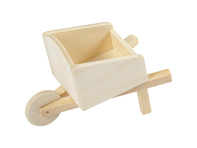 Creativ Company Wooden Mini Wheelbarrow