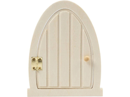 Creativ Company Wooden Miniature Door with Hinges 13x10cm