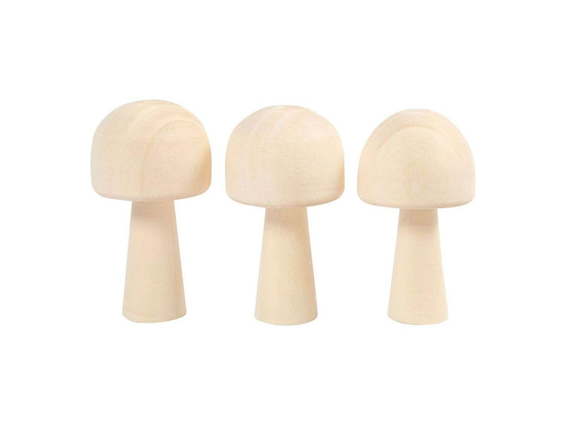 Creativ Company Wooden Mushroom 3 pcs.