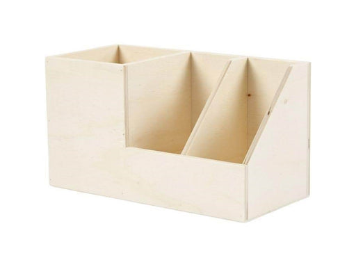 Creativ Company - Wooden Pencil Box 3 Compartments
