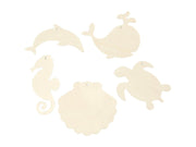 Creativ Company Wooden Sea Animals with Hanging Eye