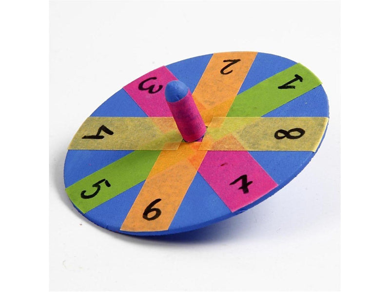 Creativ Company Wooden Spinning top 10 pcs.