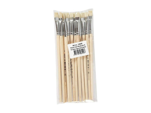 Creativ Company Wooden brushes - Nr. 8 Short handle 12st.