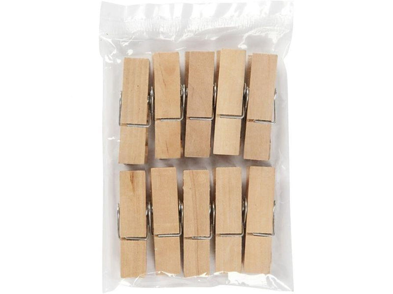 Creativ Company Wooden clothes pegs 7cm 10 pcs.