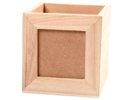Creativ Company Wooden pencil box with photo frame