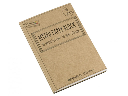 Creative Craft Group A6 pad with 60 sheets ass. colored paper