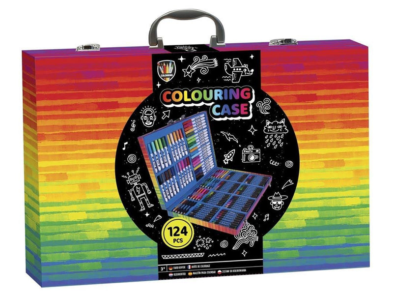 Creative Craft Group ART SET in suitcase 124 pieces