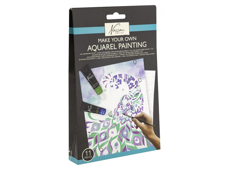 Creative Craft Group Acrylic Watercolor paint Art Set 11 parts