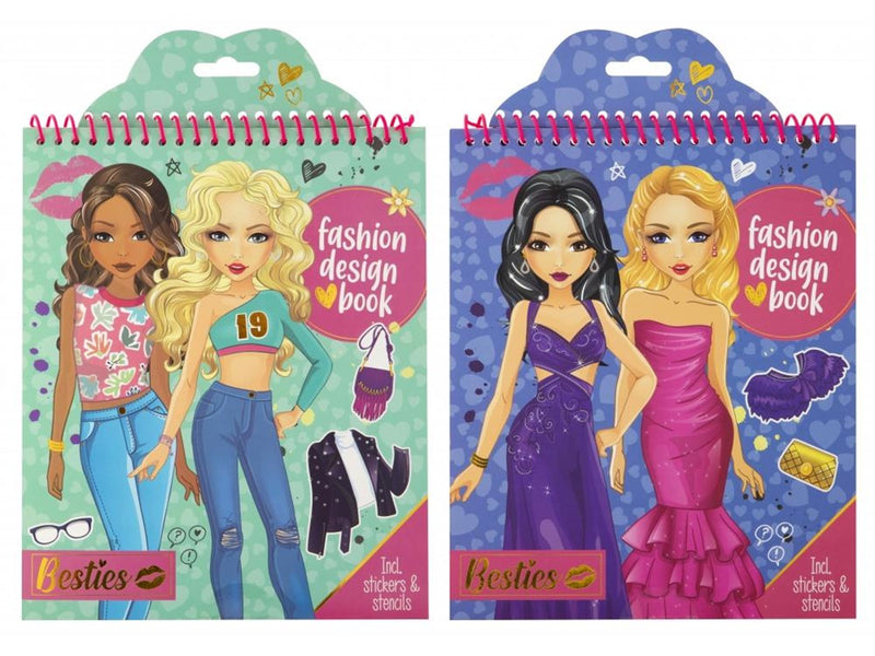 Creative Craft Group BESTIES Fashion Designer Book 24*20cm.