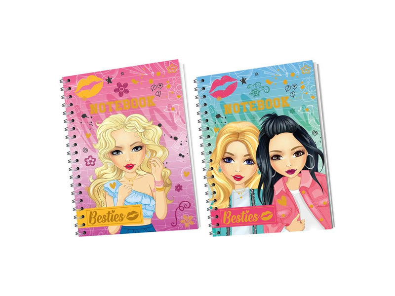 Creative Craft Group BESTIES Notebook A5 120 pages. Lin. Ass.