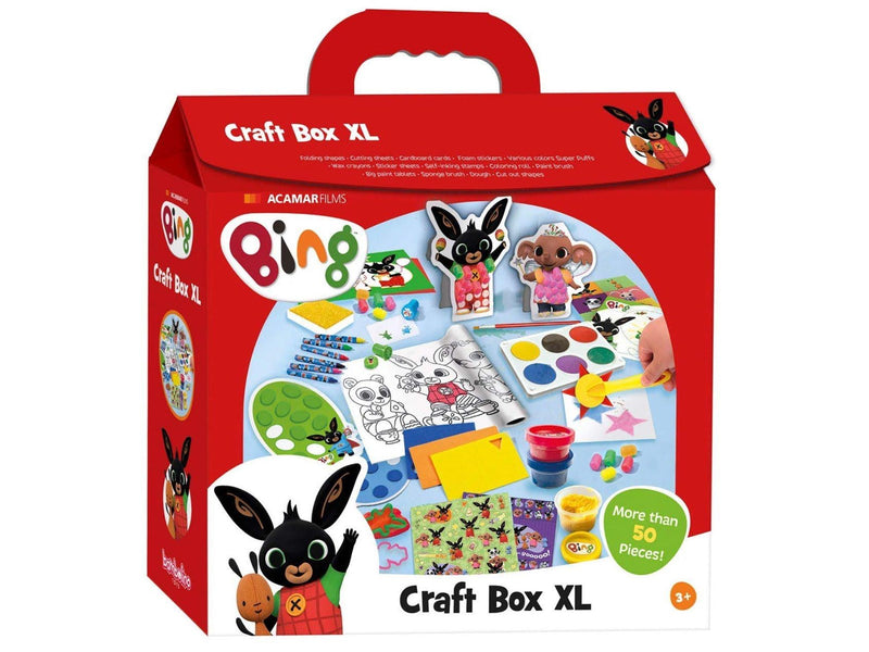 Creative Craft Group BING Hobby suitcase. 50 pieces