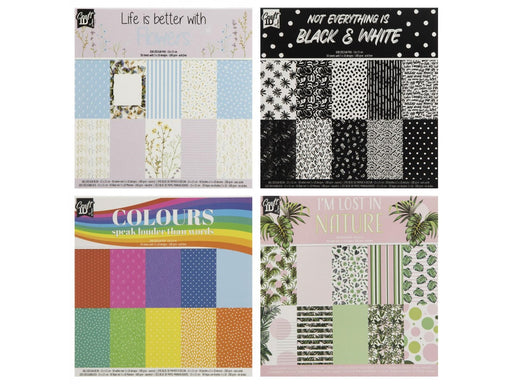 Creative Craft Group Block Design 15*15cm. 30 sheets 100g.