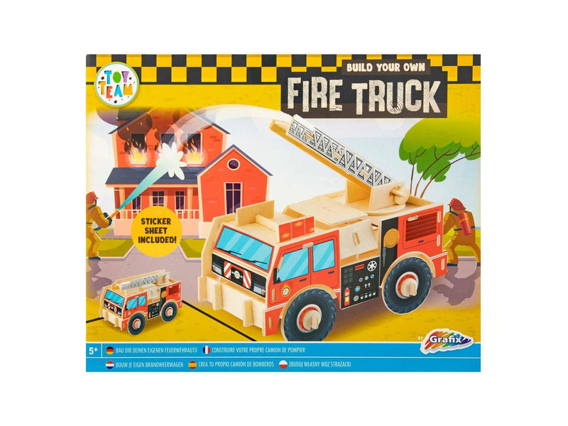 Creative Craft Group Build your own Wooden 3D Vehicle (Assorted)