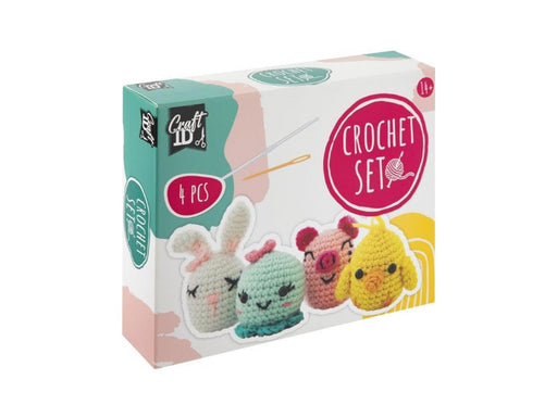 Creative Craft Group CROCHET KIT Crochet kit ANIMALS 4 pcs.