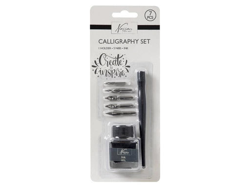 Creative Craft Group Calligraphy set with ink 7 pieces